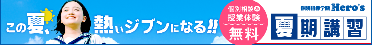 個別指導学院ヒーローズ夏期講習